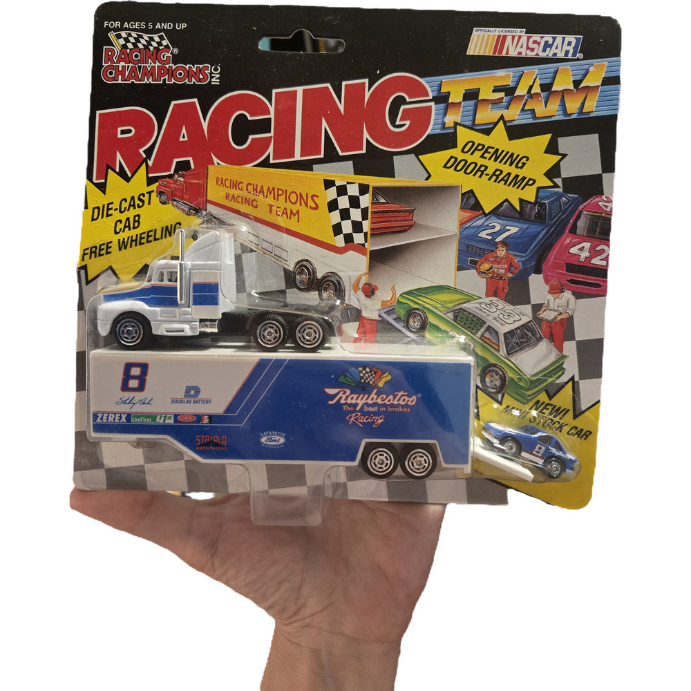 Sterling Marlin #8 Raybestos Racing Champions Transporter Rig 1992 Hauler